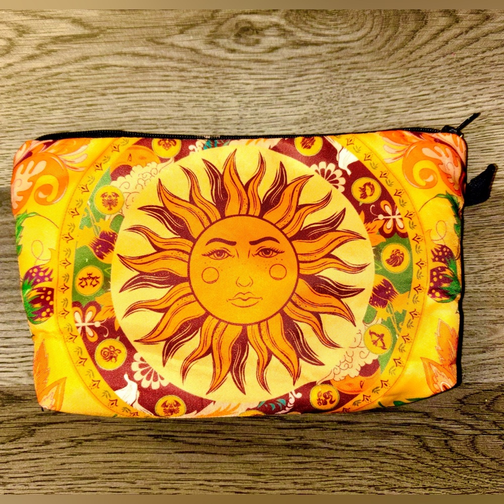 Vibrant Sun Cosmetic Bag